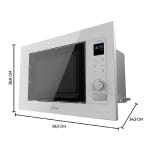 Forno a microonde Cecotec Grandheat 2090 Built-in Touch White - immagine 2