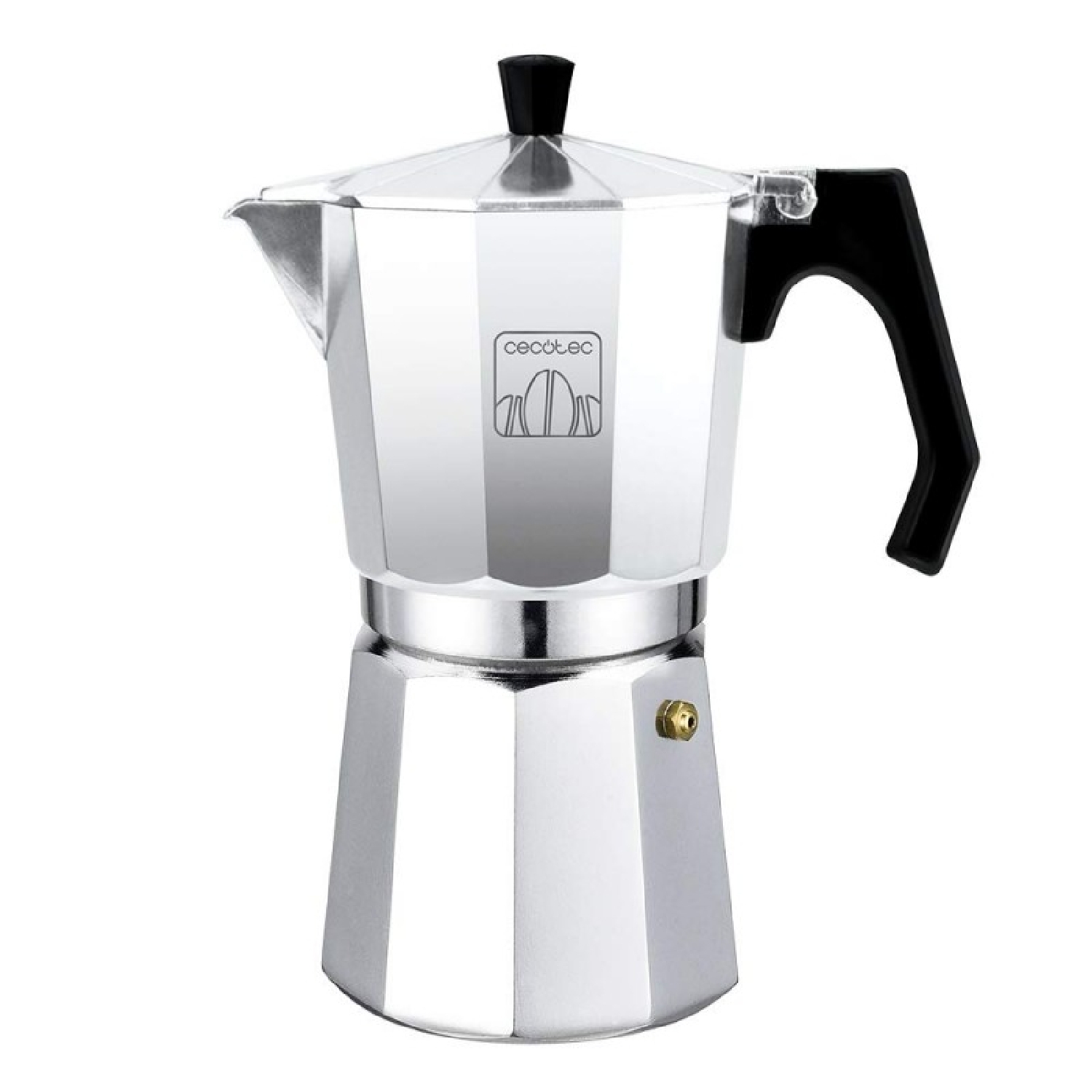 01673_1.jpg Moka Cecotec Moka in alluminio Cumbia Mokclassic 1200 Shiny - immagine 1