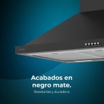 Cappe a piramide Cecotec Bolero Flux PM 606500 Black A - immagine 3
