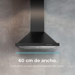 Cappe a piramide Cecotec Bolero Flux PM 606500 Black A - immagine 4