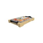 Piastre elettriche Cecotec Piastra da cucina Tasty&Grill 2000 Bamboo MixStone