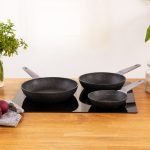 Set di padelle Cecotec Set de padelle Polka Exclusive 20-24-28 Bucket Set Wood&Rock - immagine 2