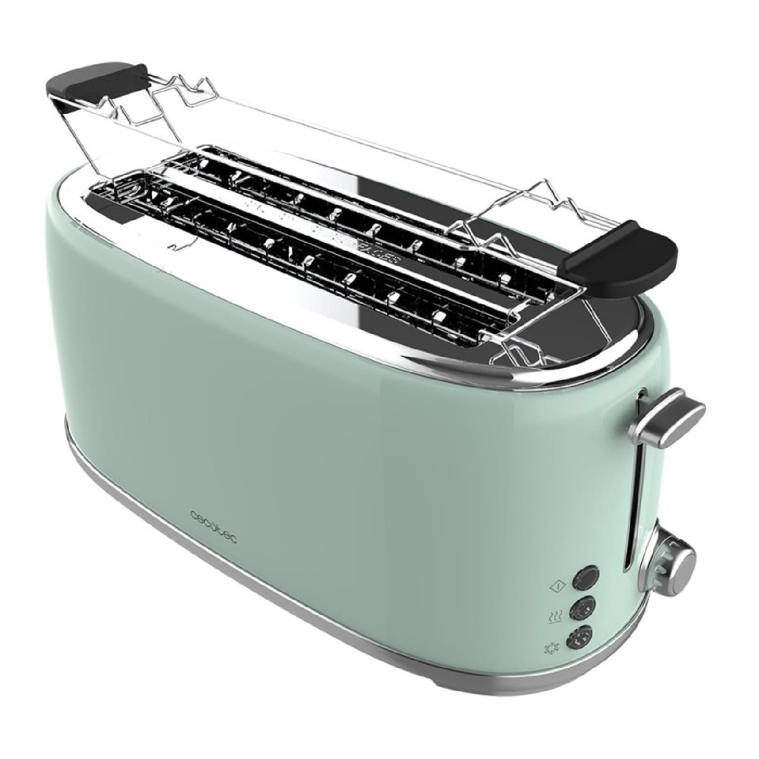 03231_1.jpg Tostapane Cecotec Toast&Taste 1600 Retro Double Green - immagine 1