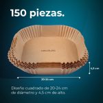 Accessori per friggitrici ad aria Cecotec Cecofry Paper Pack - immagine 3