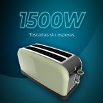Tostapane verticali Cecotec Tostapane Toastin' time 1500 Green - immagine 3
