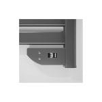 Portasciugamani elettrico Cecotec ReadyWarm 9050 Twin Towel Steel - immagine 4