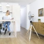 Ventilatori a piantana Cecotec Ventilatore a tre piedi EnergySilence 1600 Woody Smart - immagine 2