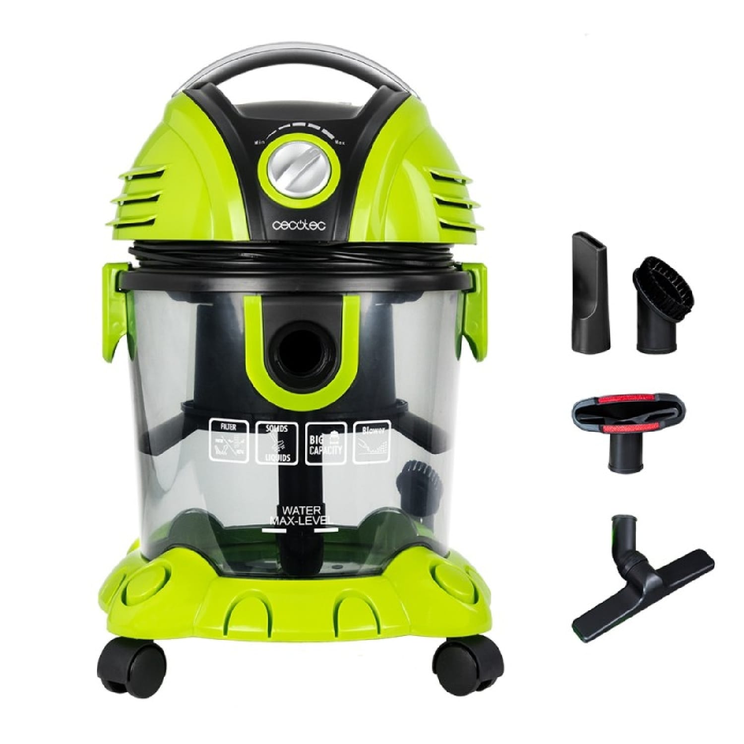 08110_1.jpg Aspiratori a umido e a secco Cecotec Aspiratore di liquidi e solidi conga wet&dry t - immagine 1