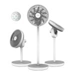 Ventilatori a piantana a batteria Cecotec Ventilatore a batteria EnergySilence 2600 Sunflower Portable