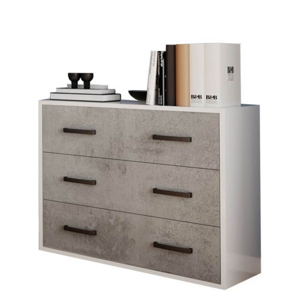 como-3-cassetti-91x45x81h-cemento.jpg Comò 3 cassetti 91x45x81H cemento - immagine 1