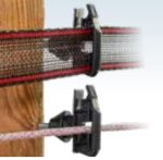Isolatore Multiplo Avvitabile Per Filo,Corda E Fettuccia Italfrom Confezione 25 Pezzi Per Recinzioni Elettriche - immagine 2