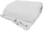 TELONE DI COPERTURA IMPERMEABILE BIANCO IN POLIETILENE ITALFROM C/OCCHIOLI MT 3x4