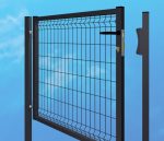 Cancello Medium Pedonale - Con Rete 50x200x5 mm - Telaio 35/40 mm - Dimensione: cm100x175 H - Peso 35 Kg - Colore:Antracite