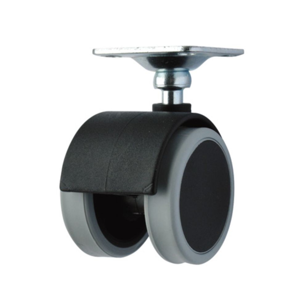ruota-pivotante-diametro-50-nera.jpg Ruota pivotante diametro 50 nera - immagine 1