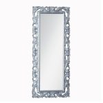 Specchiera Anna 76x180 cm. argento verniciato