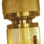 Raccordo Portagomma Irrigo Aquastop In Ottone Di Giunzione Per Tubi Da 3/4" Confezione 6 Pz