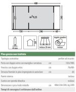 Casetta Camping Pod In Legno D' Abete Nordico(44mm) - cm 240x480cm - Pavimento Incluso - Italfrom320 - immagine 2