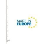 Picchetto Di Messa A Terra Mobile In Plastica Pro Bianco Italfrom H 105 cm Per Recinzioni Elettriche Confezione 10 Pz.