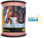Corda Conduttrice Bianca Pro Plus 6 mm Italfrom 200 Metri Per Recinzioni Elettriche