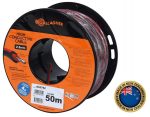 Cavo A Doppio Isolamento Gallagher 2,5 mm Xl Rosso L.50 M Per Collegamento Di 2 Elettrificatori O Tratti Lunghi