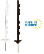 Picchetto Di Messa A Terra In Plastica Gallagher H 0,75 M Colore Terra Per Recinzioni Elettriche Confezione 10 Pz.