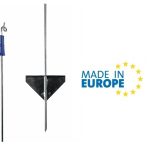Picchetto Di Messa A Terra In Acciaio Gallagher H 1,10 M Per Recinzioni Elettriche Confezione 10 Pz.