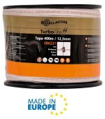 Nastro Turbostar 12,5 mm Bianco 200 M Gallagher Per Recinzioni Elettriche