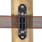 Isolatore D'angolo Per Nastro Turboline Gallagher Confezione 30 Pz. Per Recinzioni Elettriche