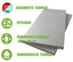 25 Pannelli in EPS con Grafite 'Polistirene Espanso Sinterizzato' per Isolamento Termico -100x50x3 cm