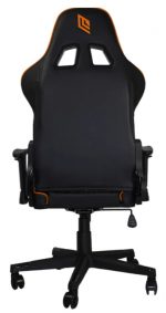 Sedia Ufficio/Gaming NOUA KUI K7 Nero/Arancio con Braccioli 2D e Schienale Inclinabile - immagine 4