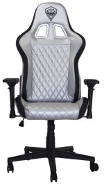 Sedia Ufficio/Gaming NOUA MAO M9 Silver RGB Rainbow con Braccioli 4D e Schienale Reclinabile - immagine 3