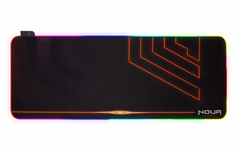 zoom_15780-0-637bb367.jpg Tappetino Mouse Gaming NOUA DUSK RGB XXL 800X300X4 mm - immagine 1