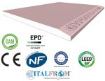 5 Pannelli in Cartongesso Gypsotech Focus DFI - 1,20 m x 0,50 m - Spessore 12,5 mm - Ignifugo - immagine 5