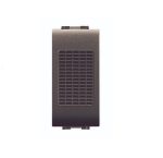 PULSANTE SUONERIA 220V 50HZ 8VA GRIGIO