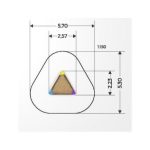 Gioco Sabbiera Da Esterni A Forma Triangolare - immagine 2