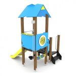 Torre Con Scivolo E Carrucola h 277 cm - immagine 2