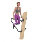 Attrezzo Per Ginnastica All'Aperto Fitness Bar In Robinia - immagine 2