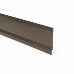 CONF. 20 PZ BATTISCOPA CON PIEDE PVC RIVESTITO CON FILM FINITURA ROVERE SONOMA