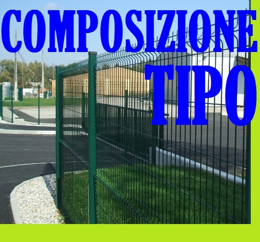 zoom_2351-0-5ccff74c.jpg Recinzione Modulare Completa Linea "Medium Verde" - H 110 cm - Lunghezza 20 Mt Lineari - immagine 1