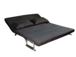 Divano Letto Sofà Bed Nero Divani 153x69x82h Divanetti Divano Letto 2 Piazze Italfrom - immagine 3