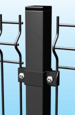 Modulo Continuativo Parete Divisoria In Alluminio E Vetro Satinato E Perline 1 Traversa Bassa - H2550xl1000 mm - Colore Bianco Puro Ral 9010 Italfrom - immagine 2