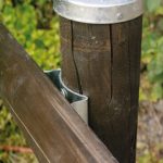 Copripalo Zincato A Caldo Per Pali In Legno - Diametro:100 mm