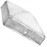 Copripalo Zincato A Caldo Per Pali Quadro In Legno - 71 X 71 mm - immagine 3