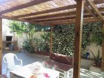 Pergola Da Giardino Addossata In Legno Di Pino Impregnato - Mt 3 X 3 X 2,5h - Con Supporti A Tassellare - immagine 5