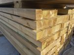 Pergola Da Giardino Addossata In Legno Di Pino Impregnato - Mt 3 X 6 X 2,5h - Con Supporti A Tassellare - immagine 3