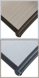 Pensilina Tettoia Modulabile In Policarbonato Alveolare Trasparente L 100 X 100 cm Italfrom - immagine 2