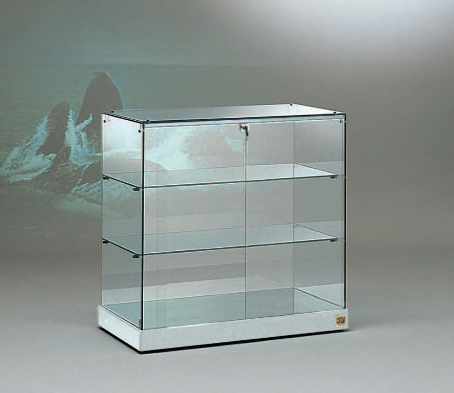 zoom_6794-0-63415148.jpg BANCO VETRINA - 93x46x90 cm - CRISTALLI TEMPERATI MADE IN ITALY - immagine 1