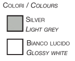 Vetrina in Cristallo Temperato 4 Ripiani Altezza 190 cm Diametro 70 cm Colore Silver - immagine 2