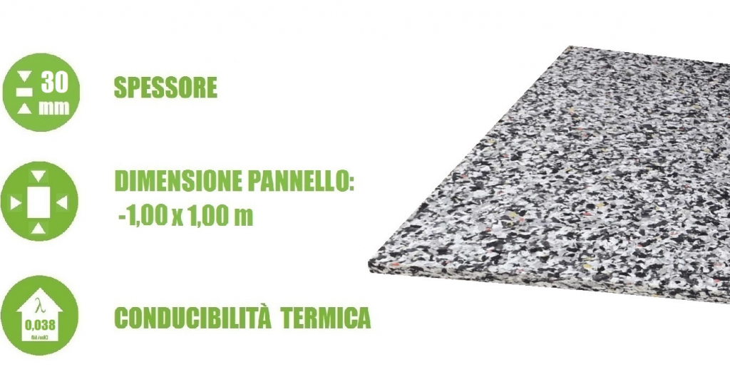 zoom_8006-0-63415148.jpg Pannello in Agglomerato di Resina Espansa per Isolamento Acustico-100x100x3 cm - immagine 1