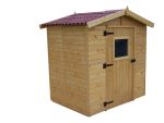 Casetta Da Giardino Eden 1616 In Legno Massello Non Trattato - cm 160x160cm - Italfrom 419